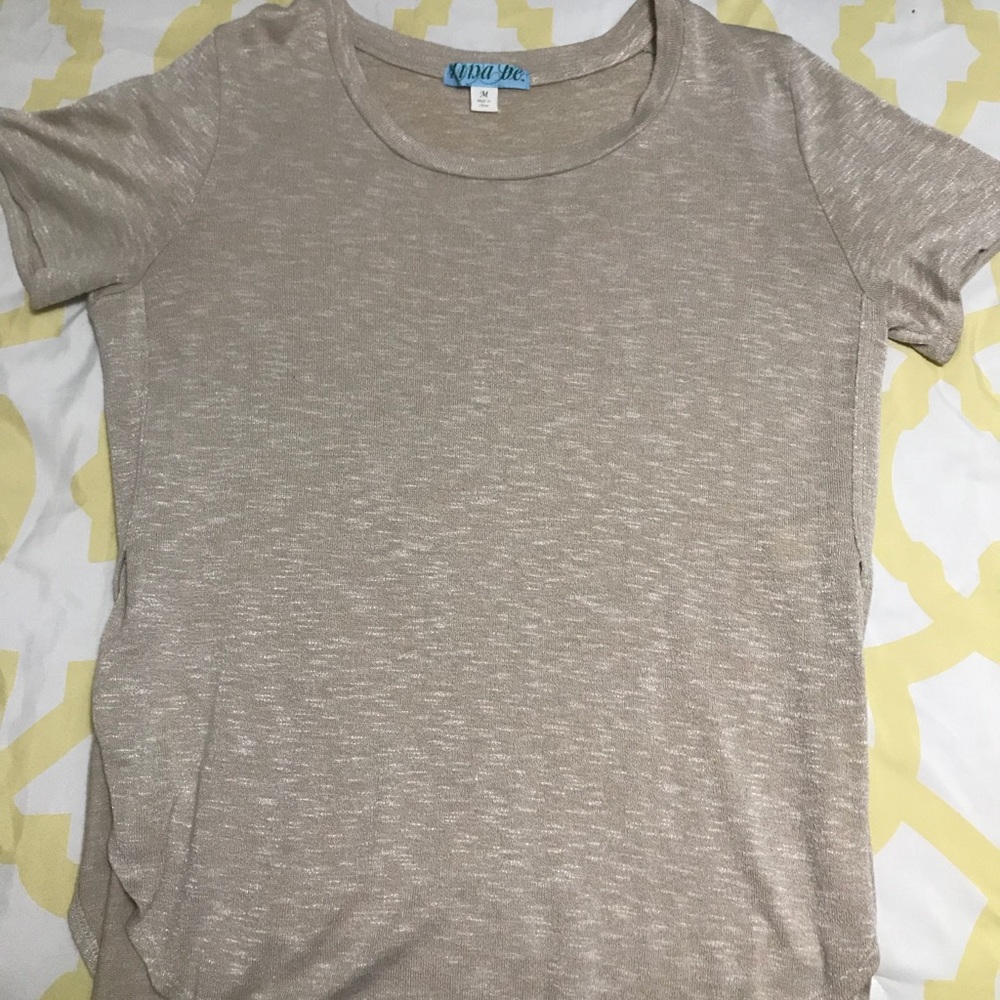Soft brown tee!